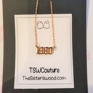 Birth Year 80s 90s Necklace